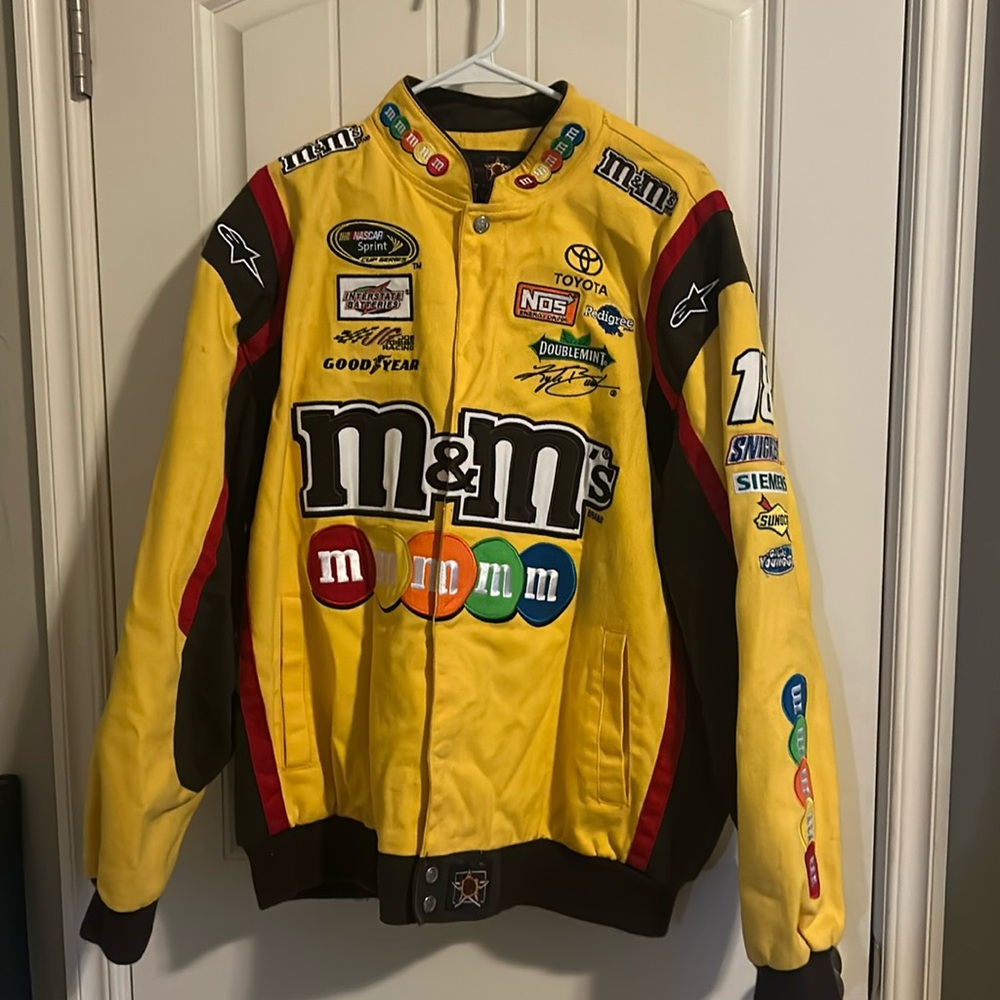 Kyle Busch racing jacket vintage size XL